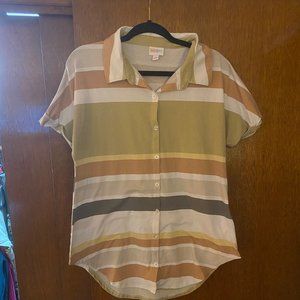 Lularoe Charlie button down